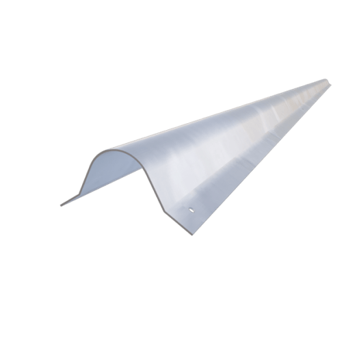 Anti Vandal Galvanised Steel Cable Guard 8ft x 2"